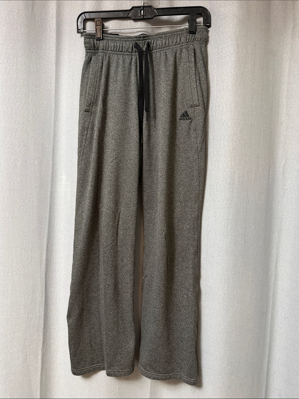 adidas women’s Charcoal Gray Drawstring Joggers